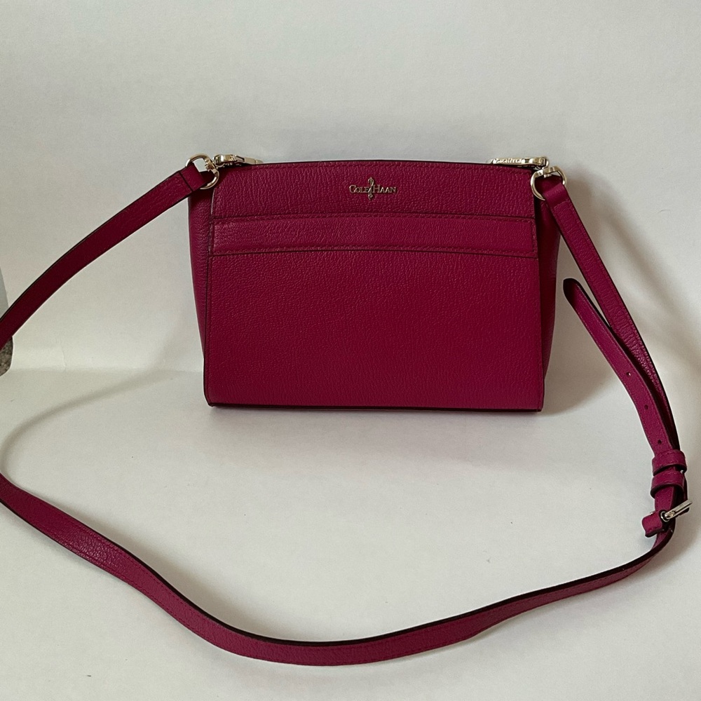 Cole Haan purse. Slightly worn.